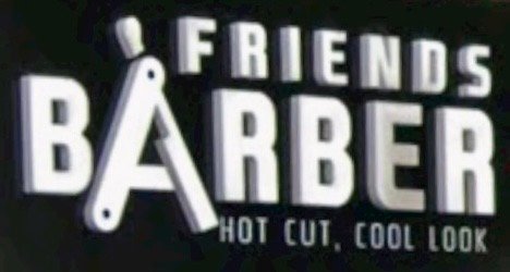 Friends Barber Logo
